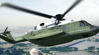 This is the new helicopter of the President of the United States